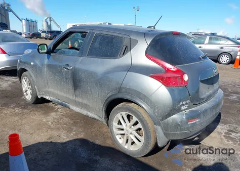 2011 Nissan Juke Sl из США, поврежденный, VIN JN8AF5MV2BT007883